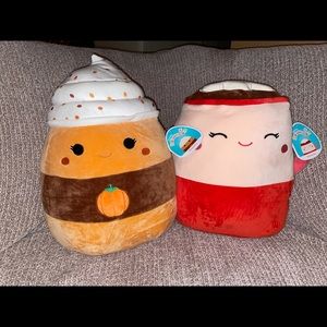 Squishmallow Walgreens Exclusives Marshina & Paislynn 14”